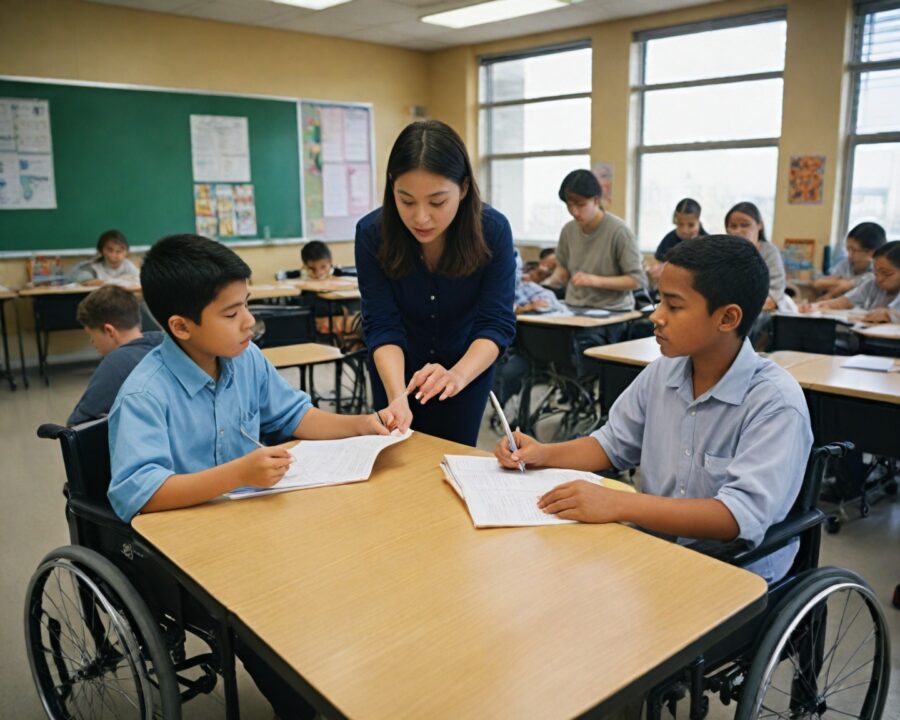 Como os programas governamentais para deficientes impactam a educação inclusiva