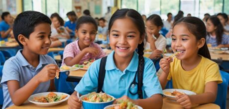 Como o governo apoia a alimentação escolar na educação infantil no Brasil