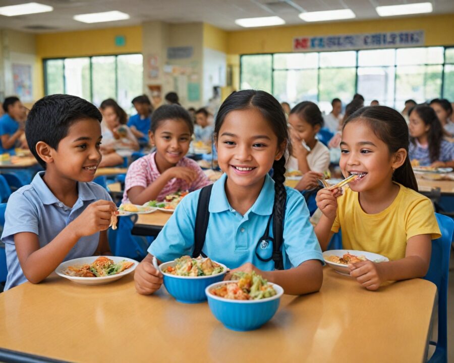 Como o governo apoia a alimentação escolar na educação infantil no Brasil
