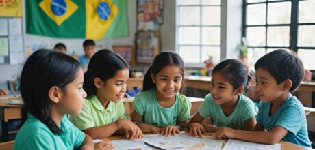 Como o governo apoia crianças refugiadas na educação infantil no Brasil