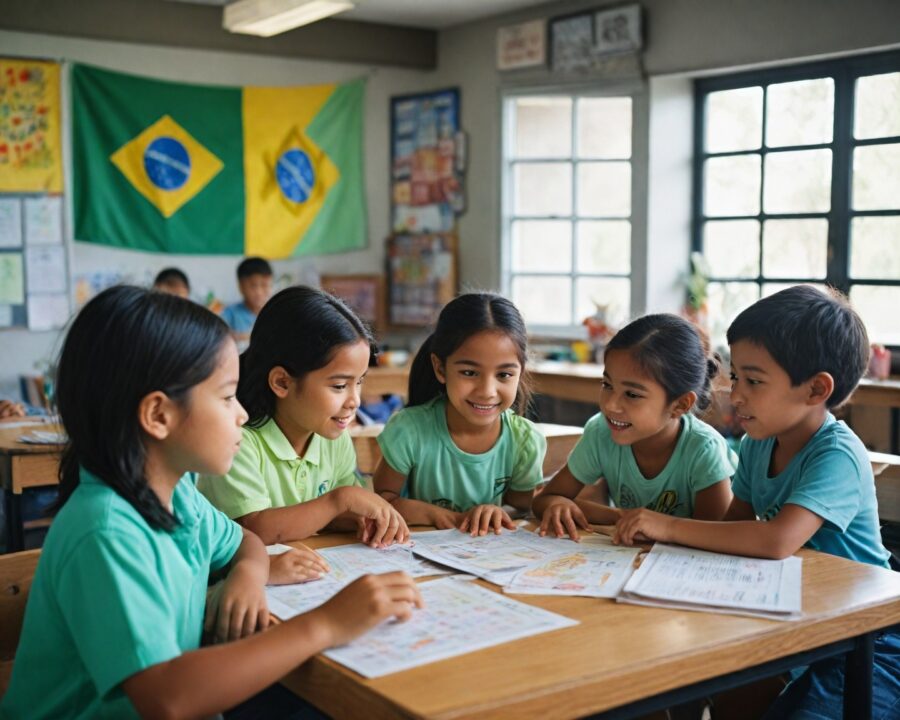 Como o governo apoia crianças refugiadas na educação infantil no Brasil