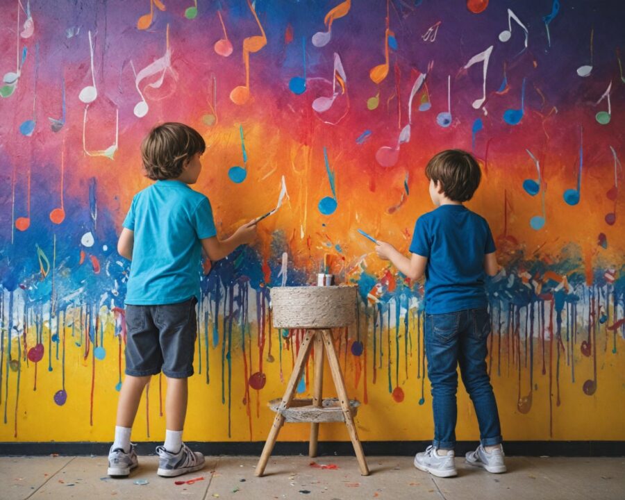 Como programas de artes e música enriquecem a educação infantil gratuita
