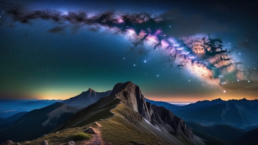 Fotografia de Paisagem Noturna Estrelada: Guia Completo